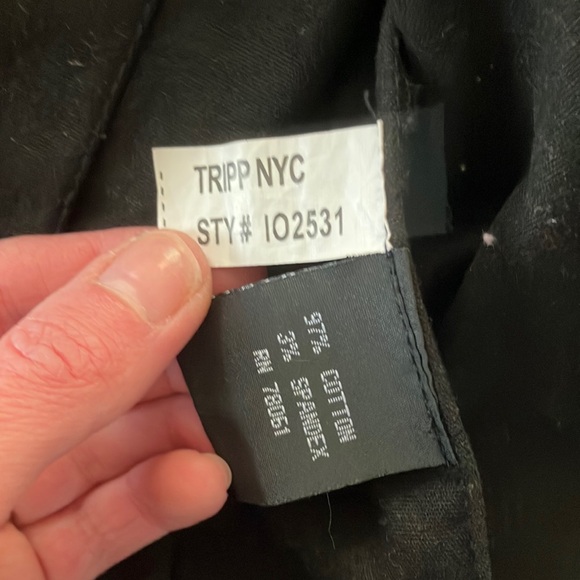 Tripp NYC Black Mini Dress - Picture 7 of 14